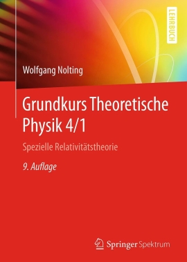 Cover Grundkurs Theoretische Physik 4/1 Spezielle Relativitätstheorie