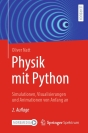 Cover von Physik mit Python Simulationen, Visualisierungen und Animationen von Anfang an